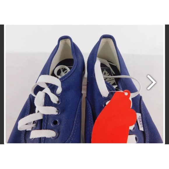 New-- VANS Off The Wall Blue Men Sz 6.5 Women Sz 8 Unisex - Picture 5 of 13